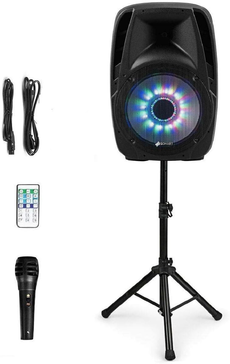 Sonart 1500W Powered Speakers